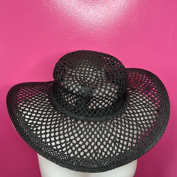 Urban Outfitters black Women's Wide Brim Sun Hat - Picture 3 of 6
